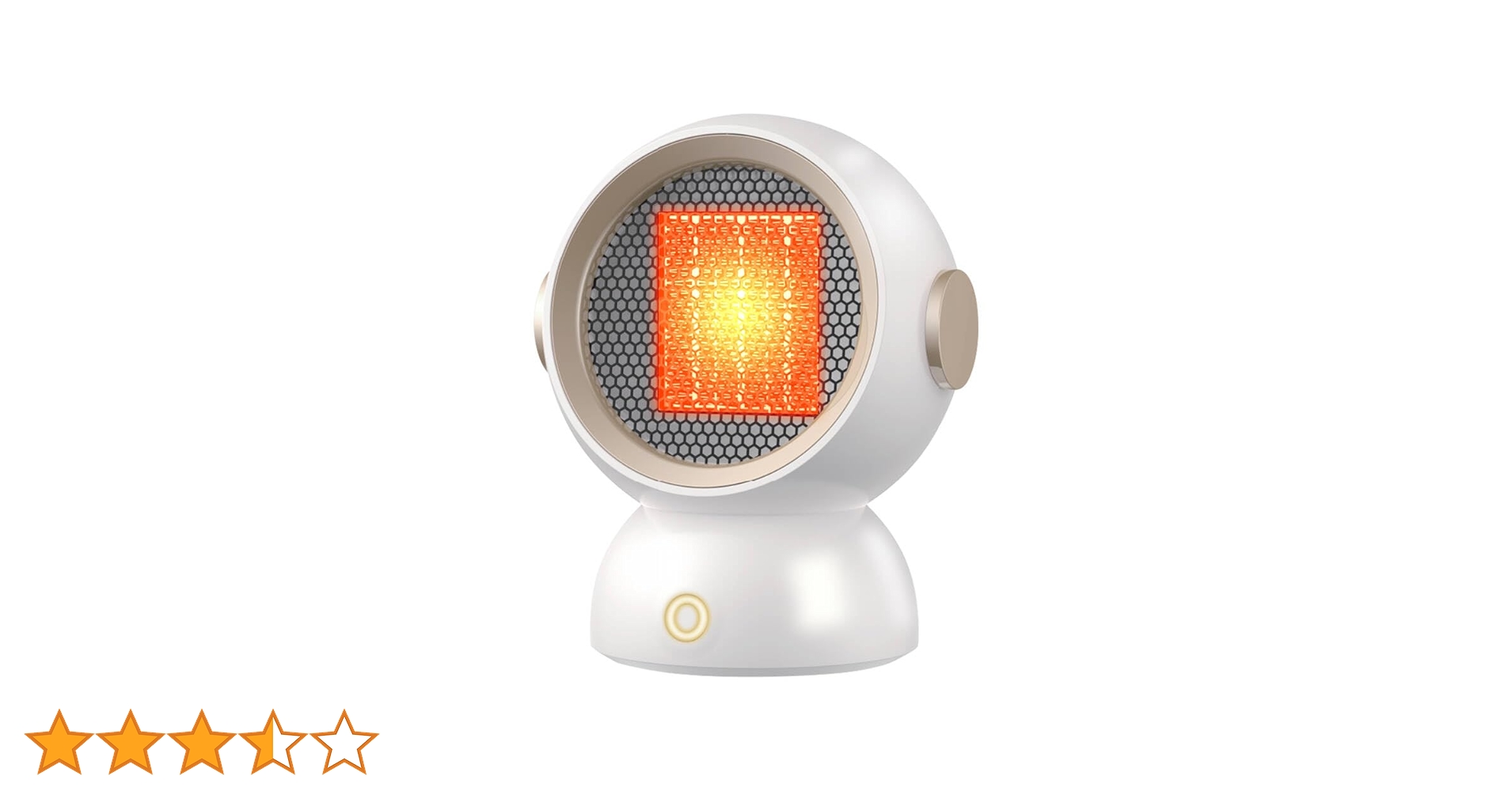 Amazon | CHUDA セラミックヒーター 小型 ポータブル 電気ファン